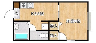 ルミエール五条の物件間取画像